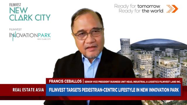 Filinvest targets pedestrian-centric lifestyle in new innovation park